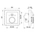 X.ETHEAT TERM/REG ANALOG SORT 2-POL 16A