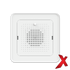 X.RINGEKLOKKE 8-24V INNF HVIT 3 TONER 5STK PR.KURS