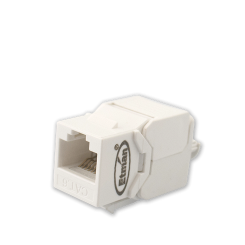 MODULÆRJACK KEYSTONE CAT6 RJ45 UTP