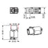MODULÆRJACK KEYSTONE CAT6 RJ45 UTP