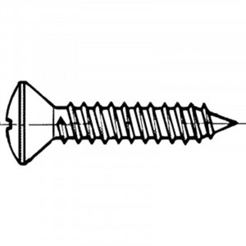 PLATESKRUE 3,5X9,5 LH PZ2 LINSEHODE - 200 stk