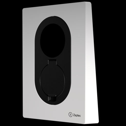 ZAPTEC GO - Front cover - Deksel - Cloud White - Hvit - Elbilgrossisten