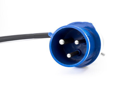 SPARK BLUE 32 Ladekabel - 1x32A - 7,2 kW - CEE 232-6 - Elbilgrossisten