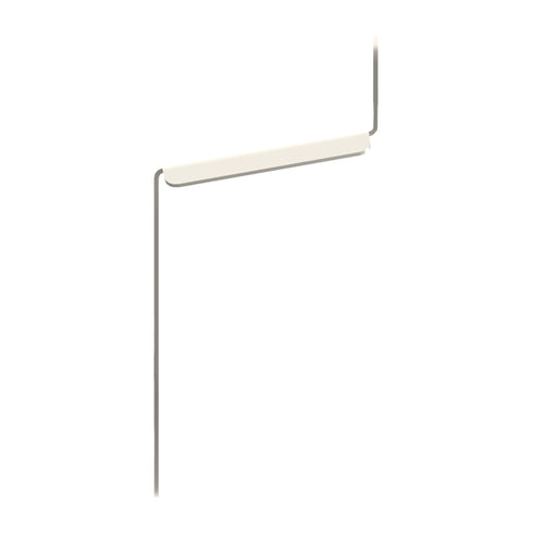 EBG kabelholder - Pure White (RAL 9010) Hvit - - Kabeloppheng til ladekabel uten støpselholder - Elbilgrossisten