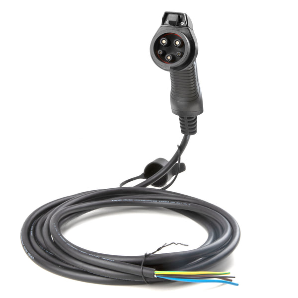 EBG — Pigtail ladekabel m/ Type 1 støpsel — 16A & 32A — 1-fas