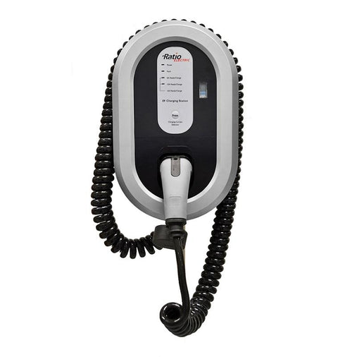 Ratio Home Box — 3,7kW — 16A/1-fas — Type 1 & 2 — Innebygget DC-RCM