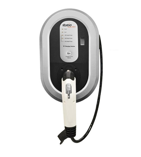 Ratio Home Box — 7,4kW — 32A/1-fas — Type 2 — Innebygget DC-RCM