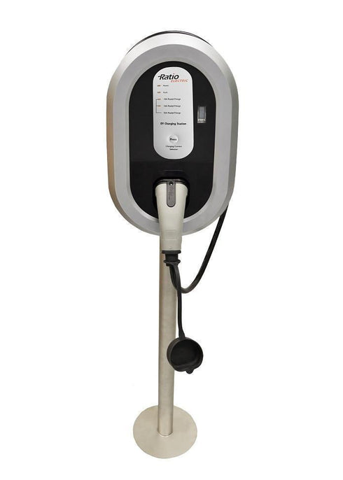 Ratio Home Box - 22kW - 32A/3-fas - Type 2 plugg / støpsel på ladestolpe