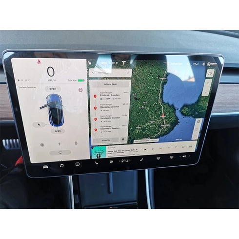 TSLA Skjermbeskytter - Tesla model 3 - Tesla model Y - Elbilgrossisten