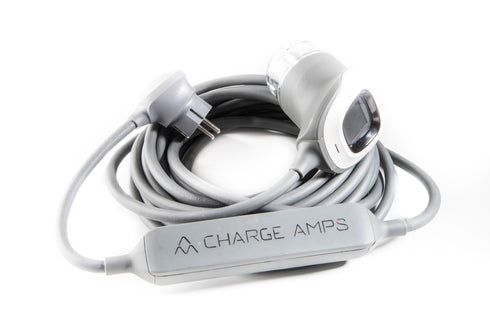 <b>Charge Amps RAY - Schuko til type 1 & type 2 - justerbar ladekabel 6A/10A/16A - 1-fas</b> - Elbilgrossisten - 13