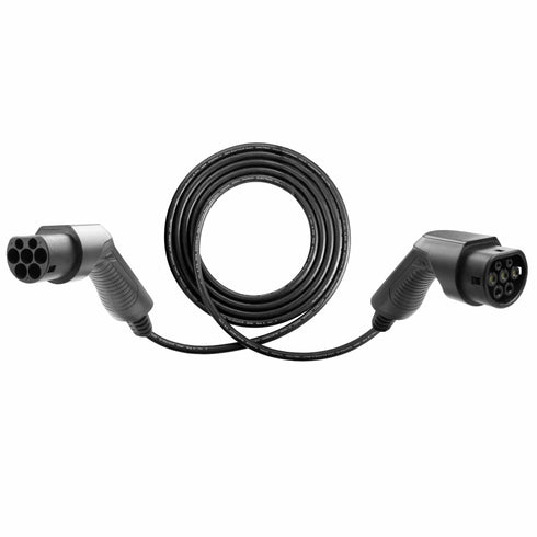 Mode 3 - EBG - Type 2 til type 2 ladekabel - 32A - 1 fase - Elbilgrossisten