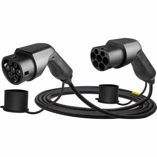 Mode 3 - EBG - Type 2 til type 2 ladekabel - 32A - 1 fase - Elbilgrossisten