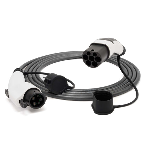 OFLEX - Type 2 til type 1 ladekabel - 32A - 1-fas  - Elbilgrossisten