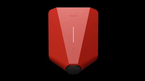 Easee Charge ladestasjon - Rødt - Elbilgrossisten