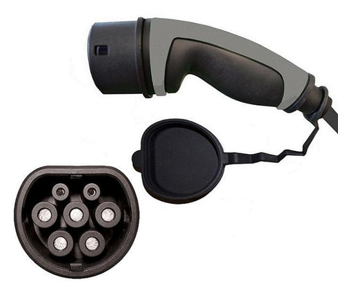 Ratio Electric — Pigtail ladekabel m/ Type 2 støpsel — 16 & 32A — 1-fas & 3-fas