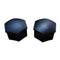TSLA TM3 - Matt sort - Lug Nut Cover - Hjulmutter kapsler til Tesla Model 3