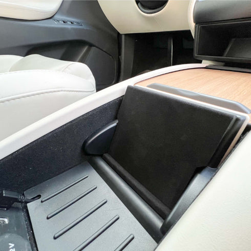 TSLA Wireless Charger — Trådløs lading av mobil og AirPods for Tesla Model S / X