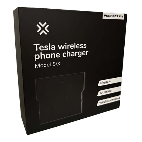 TSLA WIRELESS CHARGER MODEL S X V2 - BOX - Elbilgrossisten