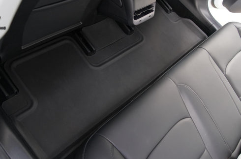 TSLA Floor Mats TM3 - Gulvbeskyttelse - Bilmatte - Gulvmatte - Baksete - Tesla Model 3