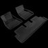 TSLA Floor Mats TM3 - Gulvbeskyttelse - Bilmatte - Gulvmatte - Tesla Model 3