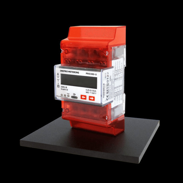 Energimåler / Strømmåler — Inepro Metering PRO380-S — 3-fase — 4 modul