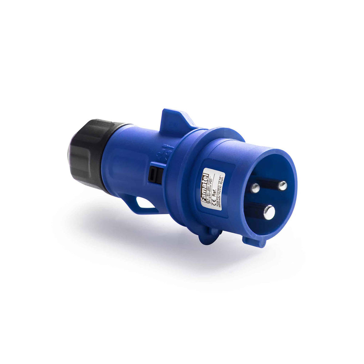 Famatel industriplugg / Støpsel / CEE - 216-6 - 16A 2P+PE 6H 230V ...